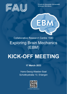 Cover of the programme of the EBM Kick-Off Meeting