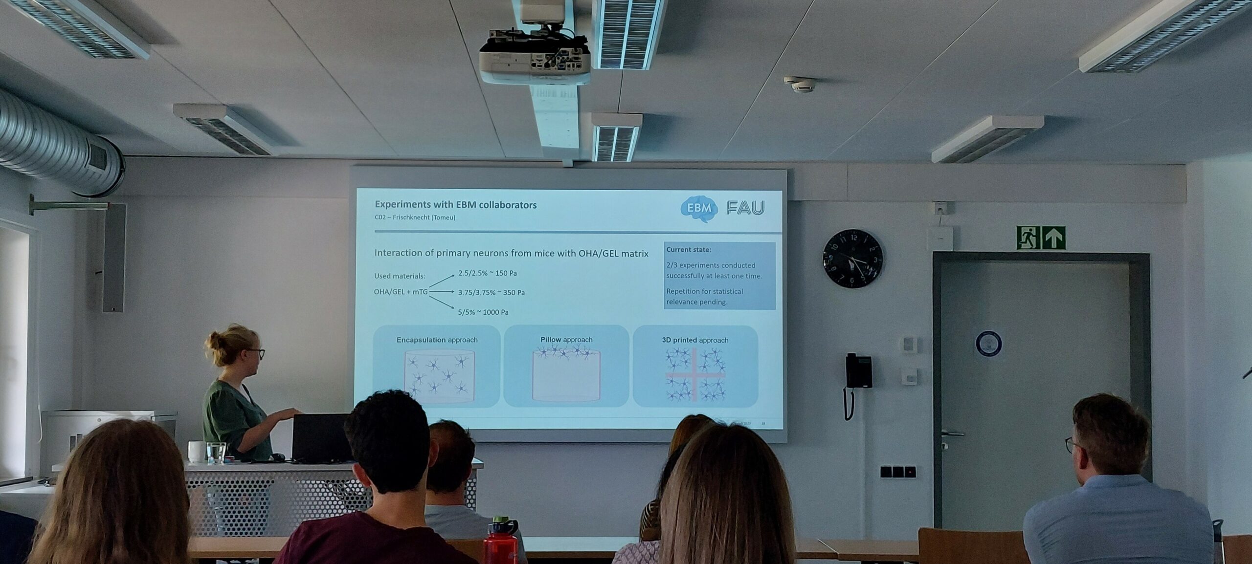 Impression of the Doctoral Researchers' Seminar.