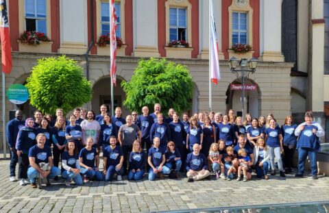 Group photo at the 1st EBM Retreat in Bad Windsheim.