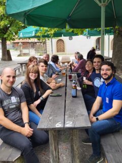 EBM members in the Franconian Open Air Museum Bad Windsheim. (Image: A. Dakkouri-Baldauf)