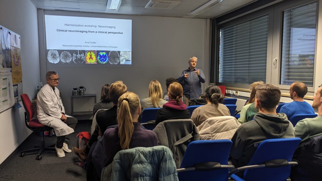 Impressions from the EBM Harmonization Workshop on Neuroimaging (Image: S. Kuth)