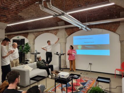Impressions from the workshop 'The Essentials of Starting a Start-up' at ZOLLHOF Nuremberg (Image: A. Dakkouri-Baldauf)