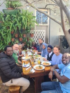 Farewell lunch with the Mechanobiology Lab team (Image: private)
