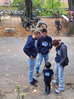 EBM members and their families enjoying a relaxed afternoon together. (Image: A. Dakkouri-Baldauf)