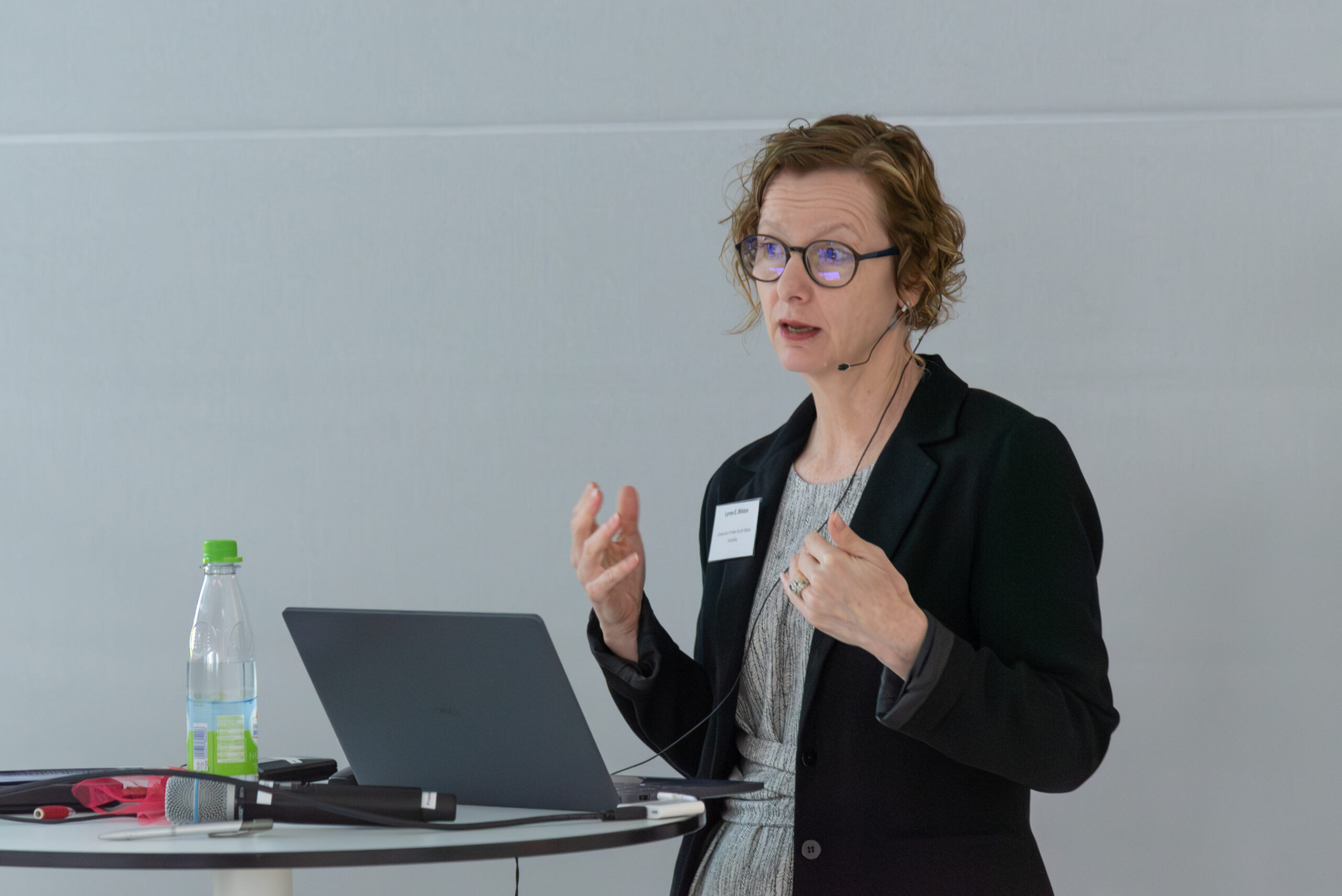 Invited speaker at the EBM Symposium 2025 (Image: S. Viezens)