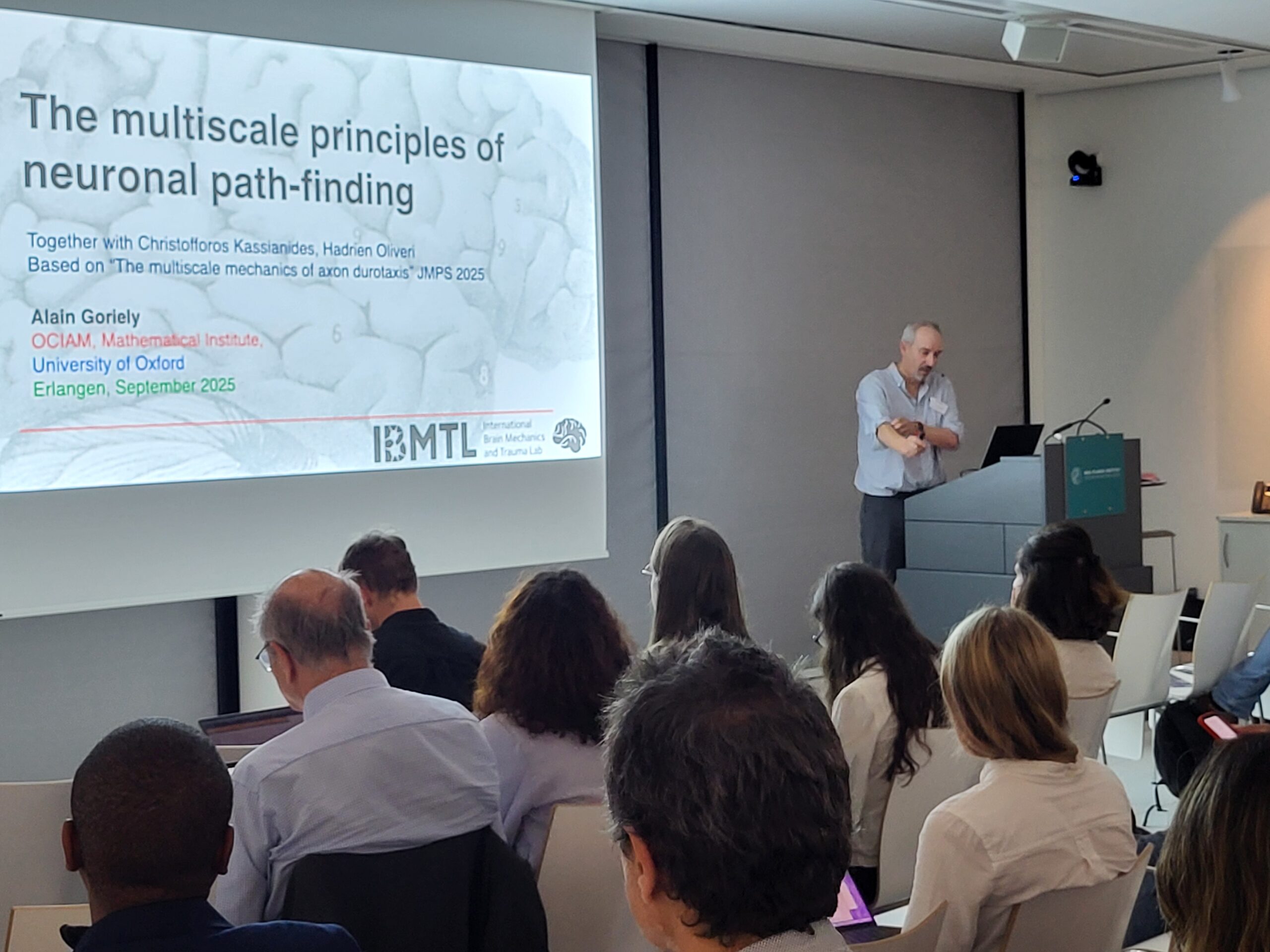 Invited speaker at the EBM Symposium 2025 (Image: A. Dakkouri-Baldauf)