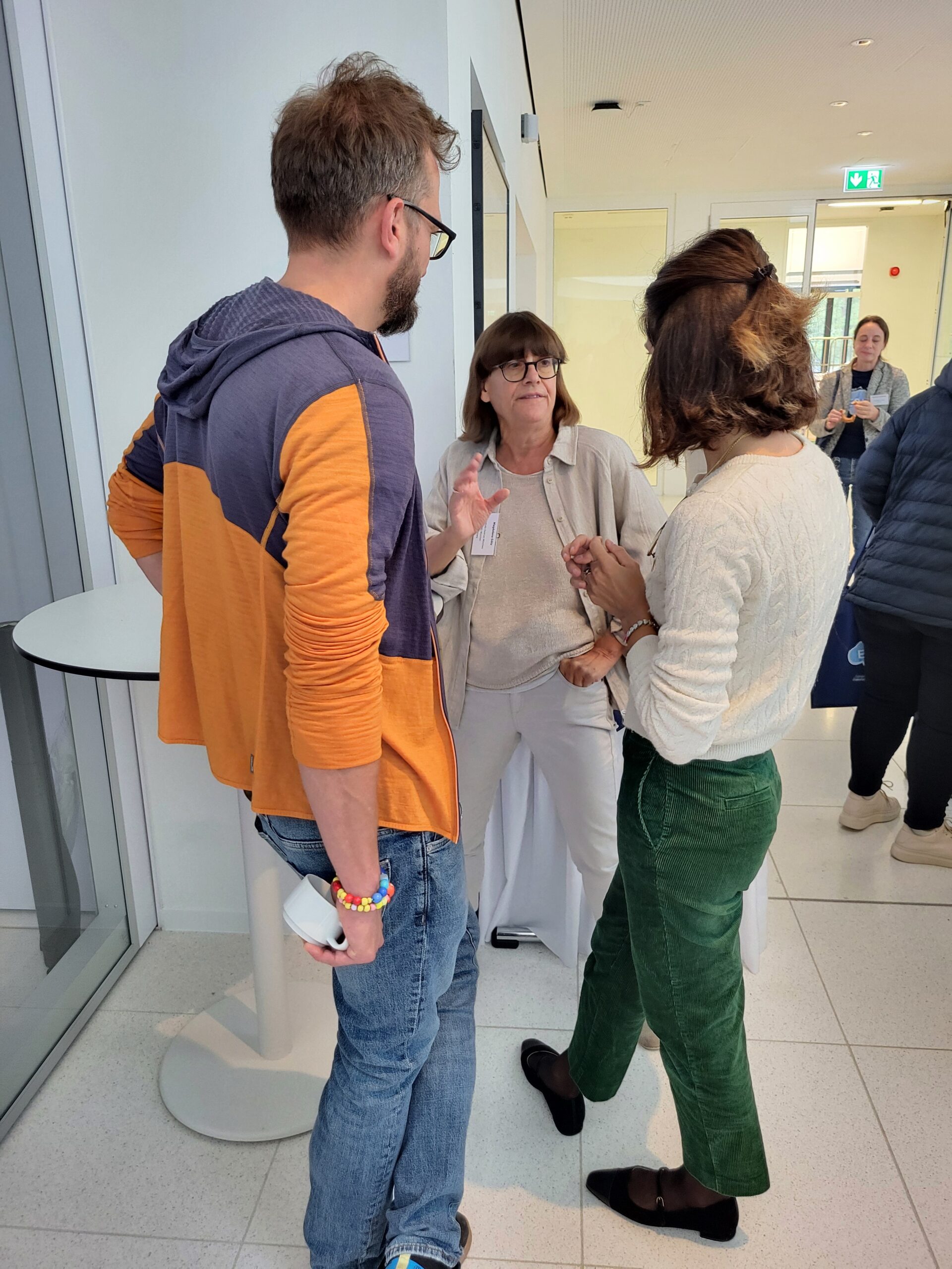 Networking and exchange during coffee breaks (Image: A. Dakkouri-Baldauf)