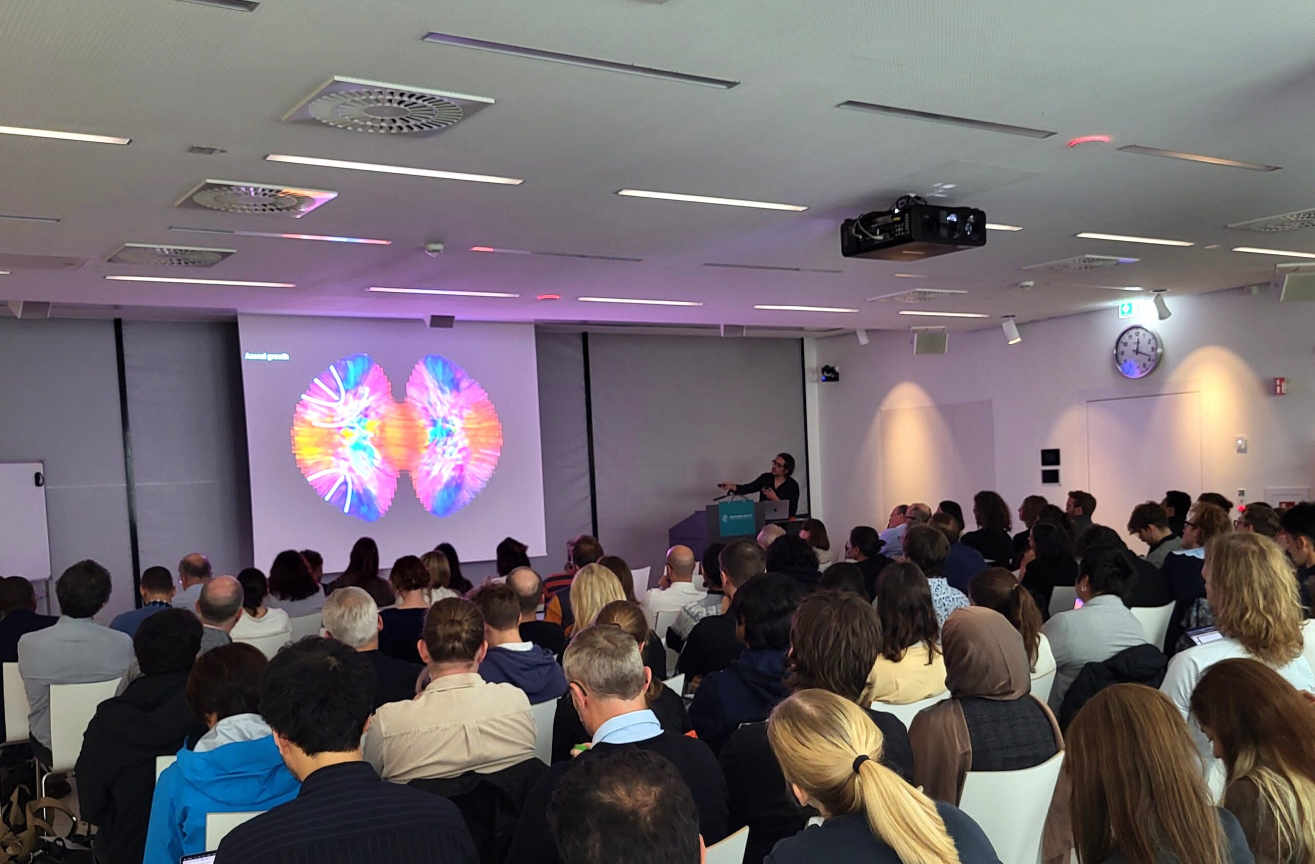 Invited speaker at the EBM Symposium 2025 (Image: A. Dakkouri-Baldauf)