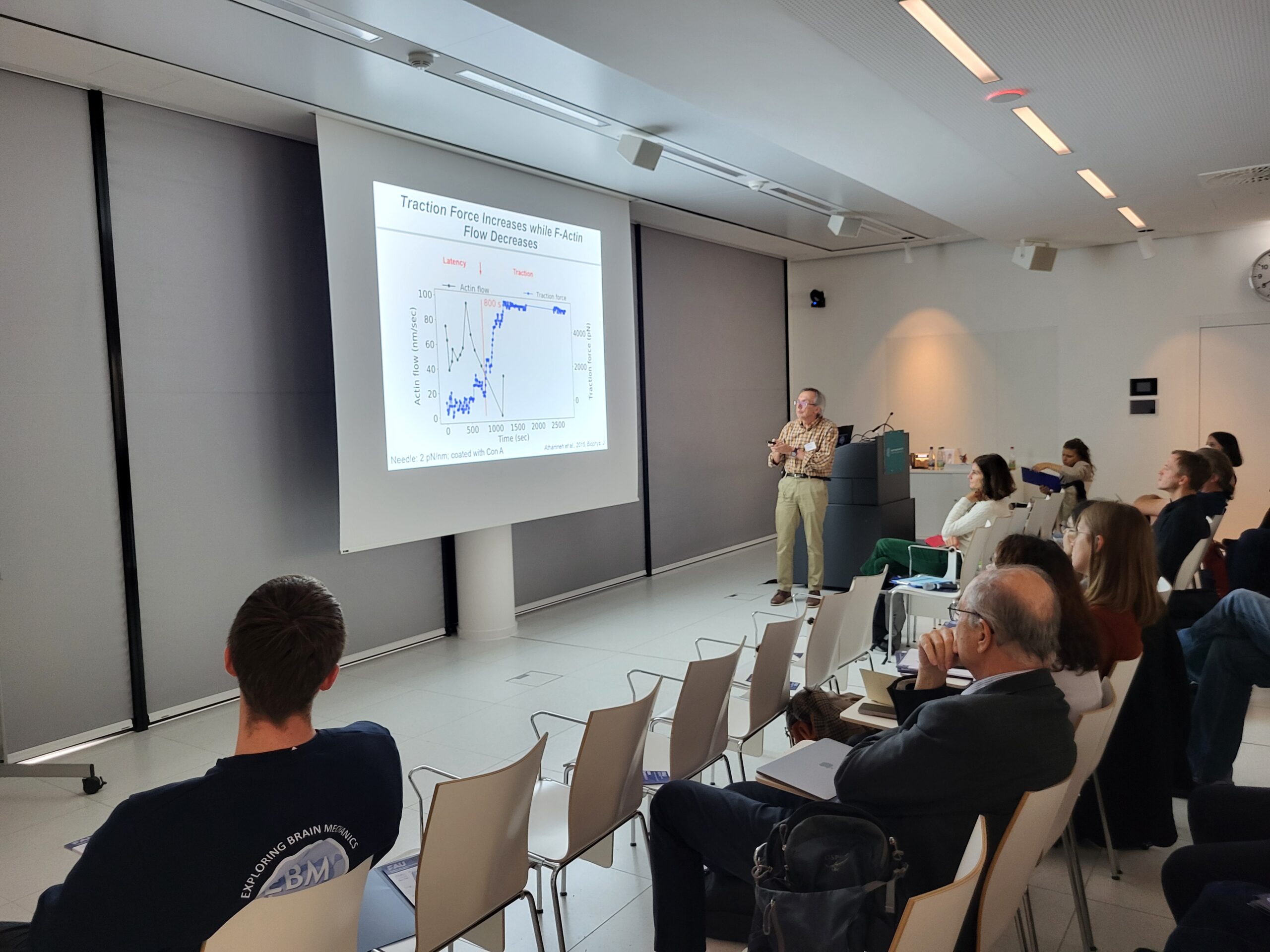Invited speaker at the EBM Symposium 2025 (Image: A. Dakkouri-Baldauf)