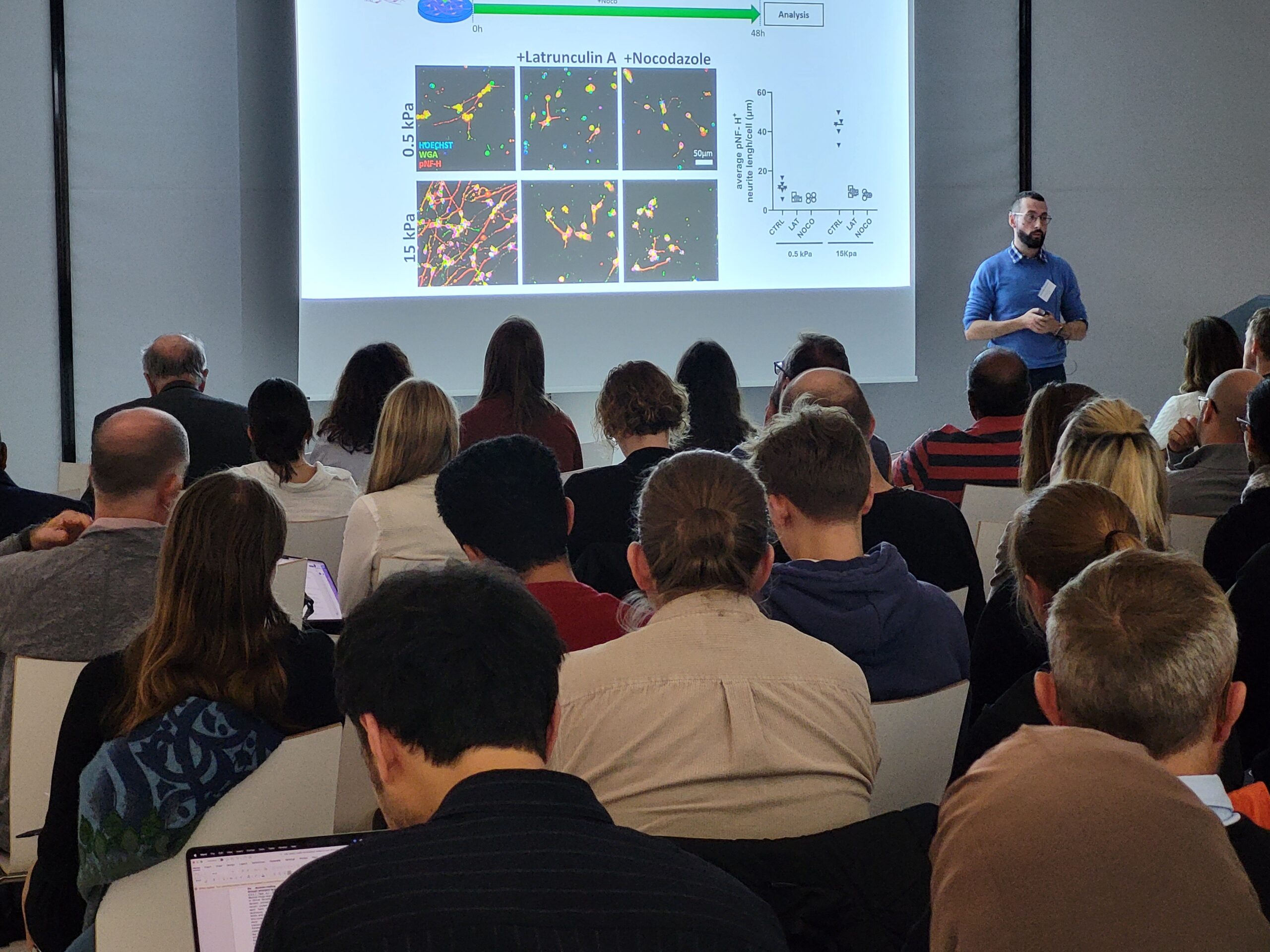 Speaker at the EBM Symposium 2025 (Image: A. Dakkouri-Baldauf)