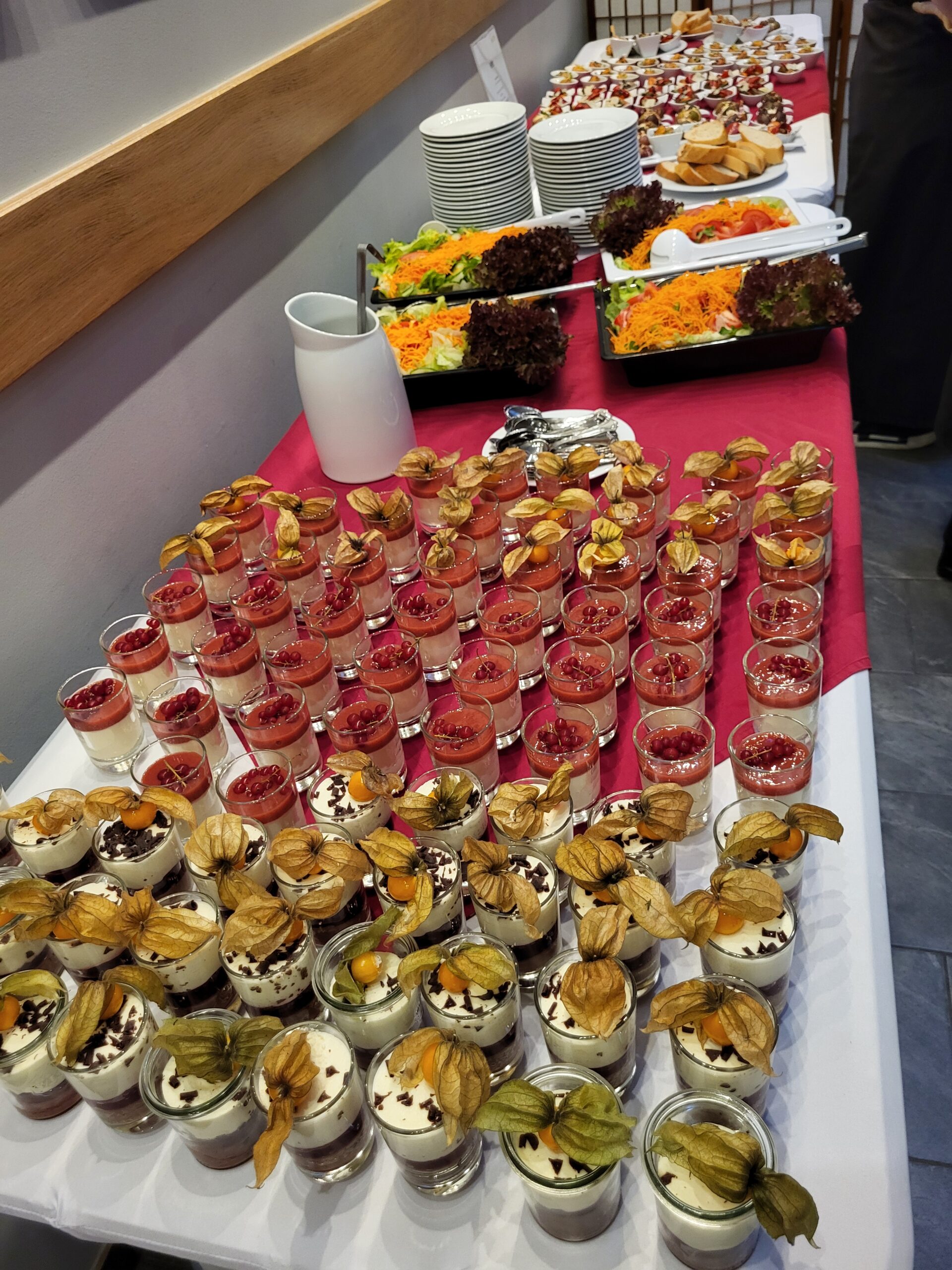 Culinary highlights from the EBM Symposium 2025 dinner. (Image: A. Dakkouri-Baldauf)