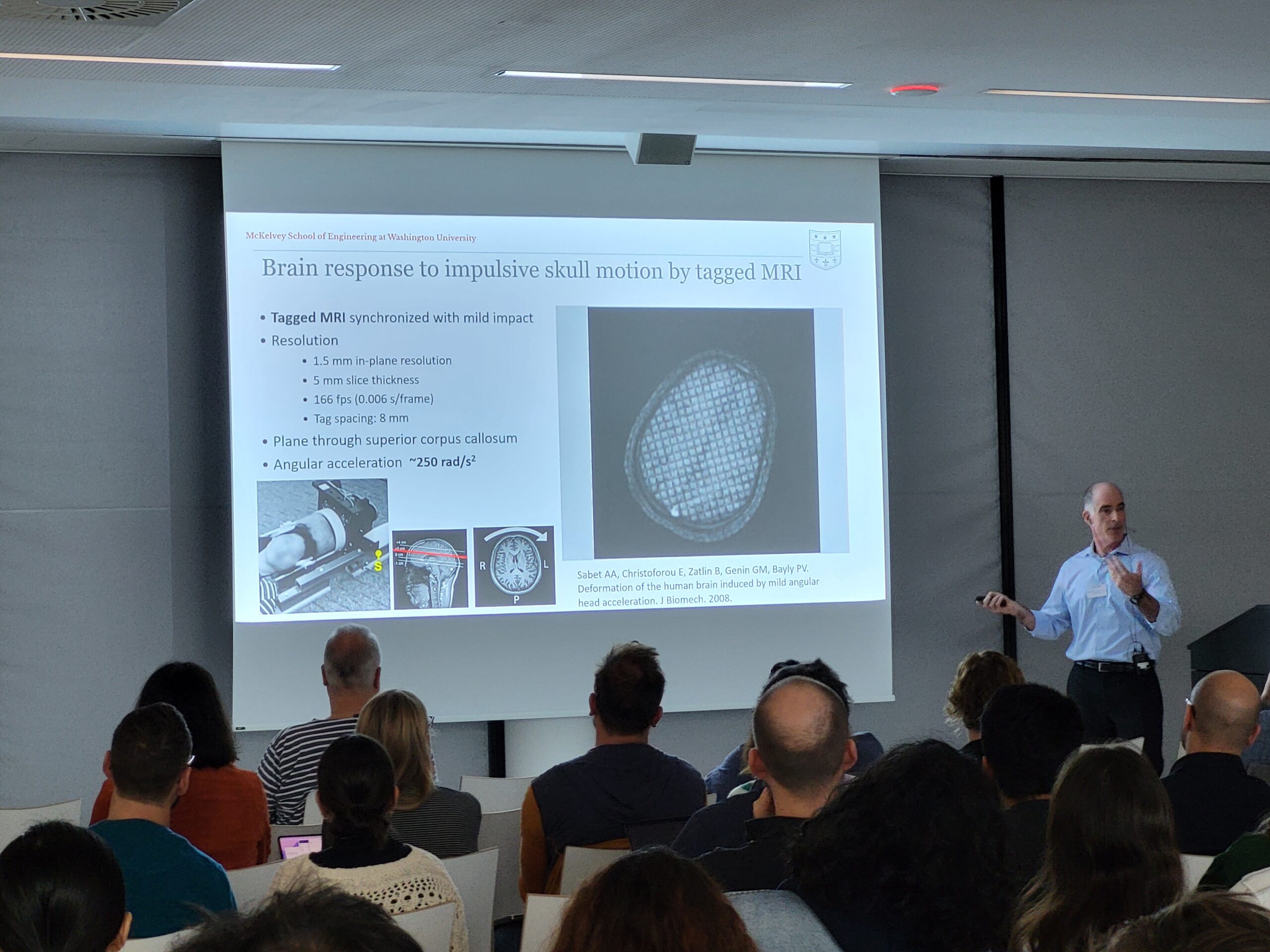 Invited speaker at the EBM Symposium 2025 (Image: A. Dakkouri-Baldauf)