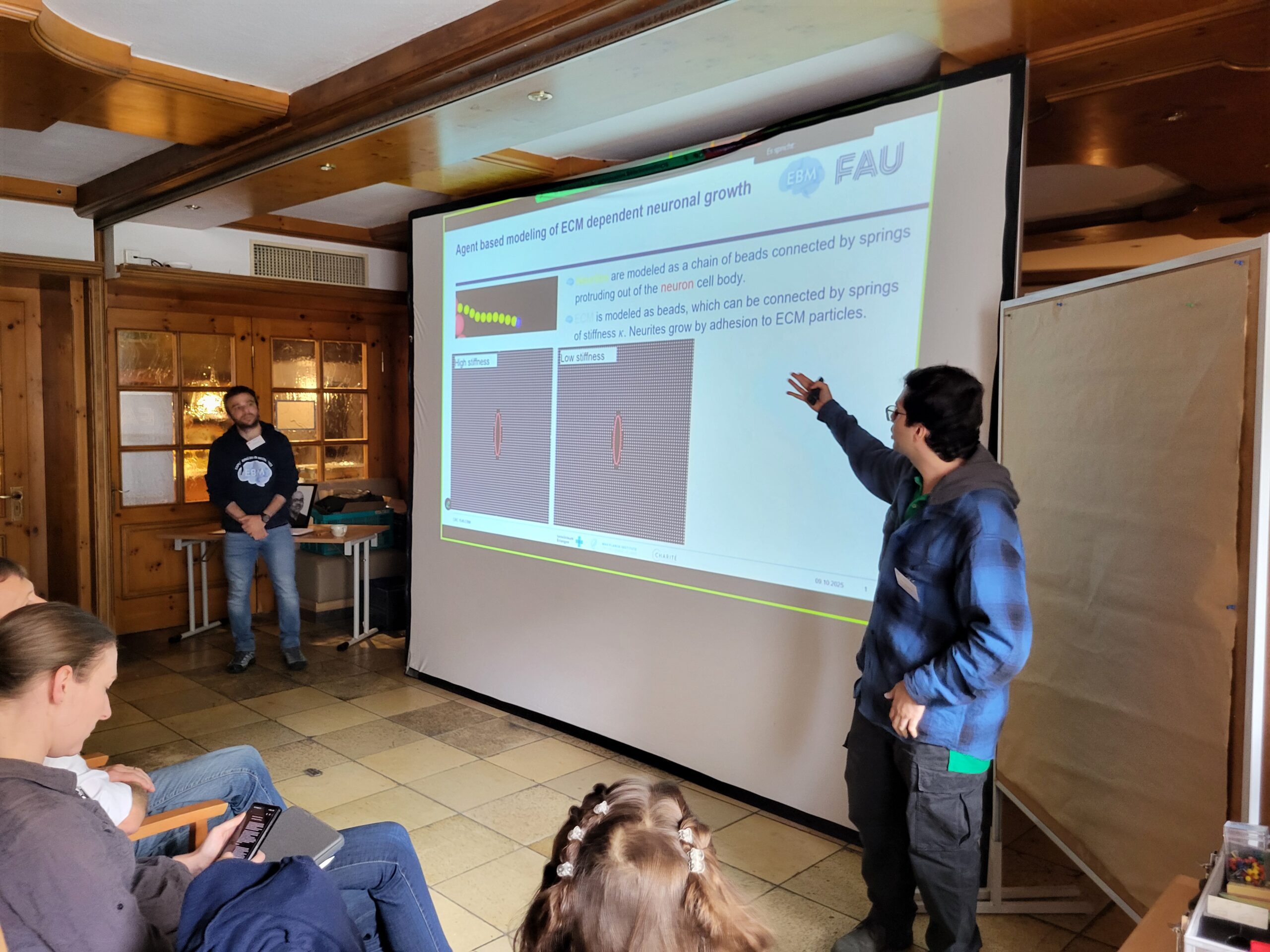 Project presentations by the (post)doctoral researchers. (Image: A. Dakkouri-Baldauf)
