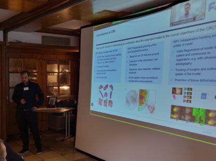 Presenting planned new projects. (Image: A. Dakkouri-Baldauf)