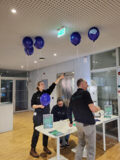 Preparing for the Long Night of Sciences - great teamwork! (Image: A. Dakkouri-Baldauf)