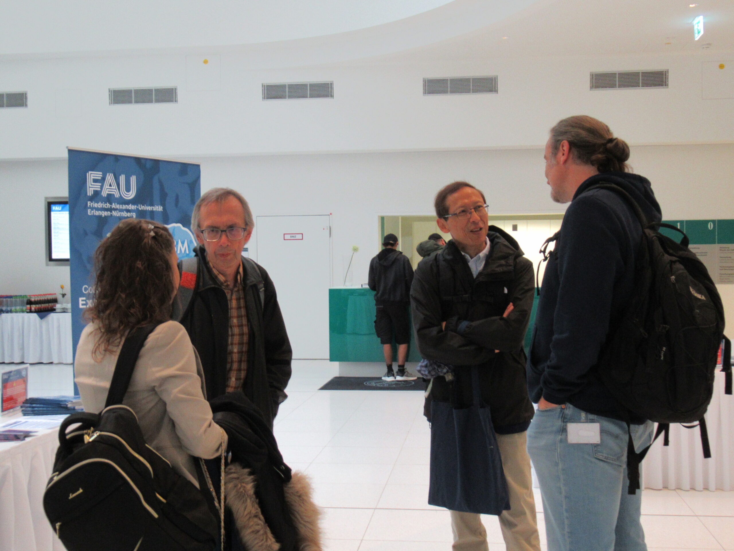 A lively start to the EBM Symposium 2025 as the first guests arrive and connect (Image: D. Bittner)