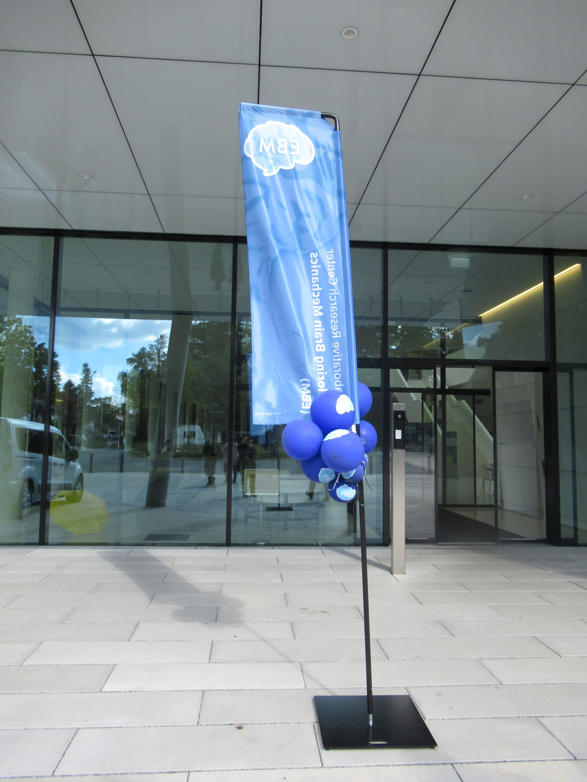 Behind the scenes at the EBM Symposium 2025 – setting the stage for an inspiring event (Image: D. Bittner)
