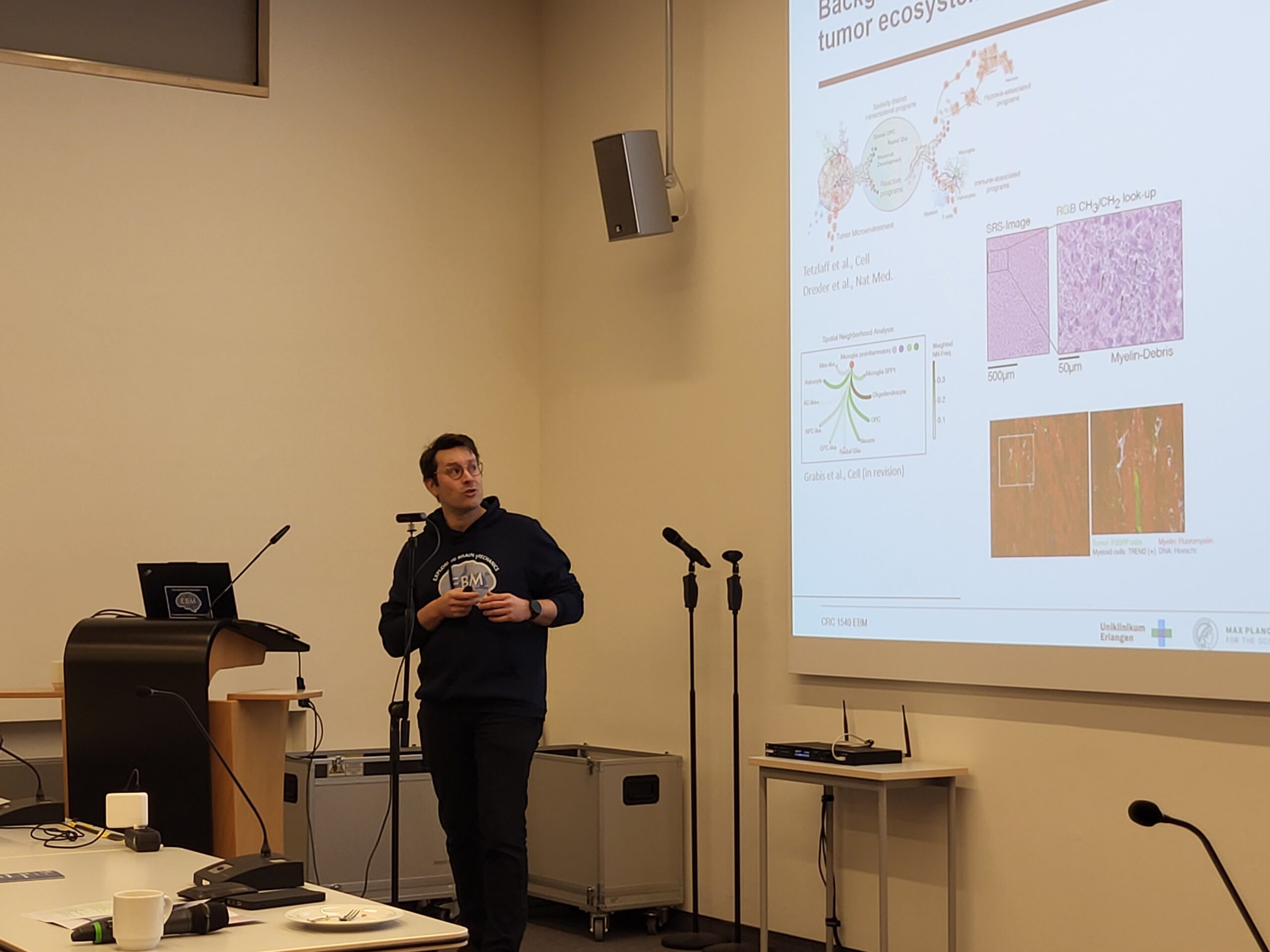 PI shares his upcoming project with the community. (Image: A. Dakkouri-Baldauf)
