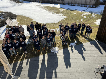 Not quite perfect, but full of spirit: EBMers forming EBM. (Image: S. Gräf)