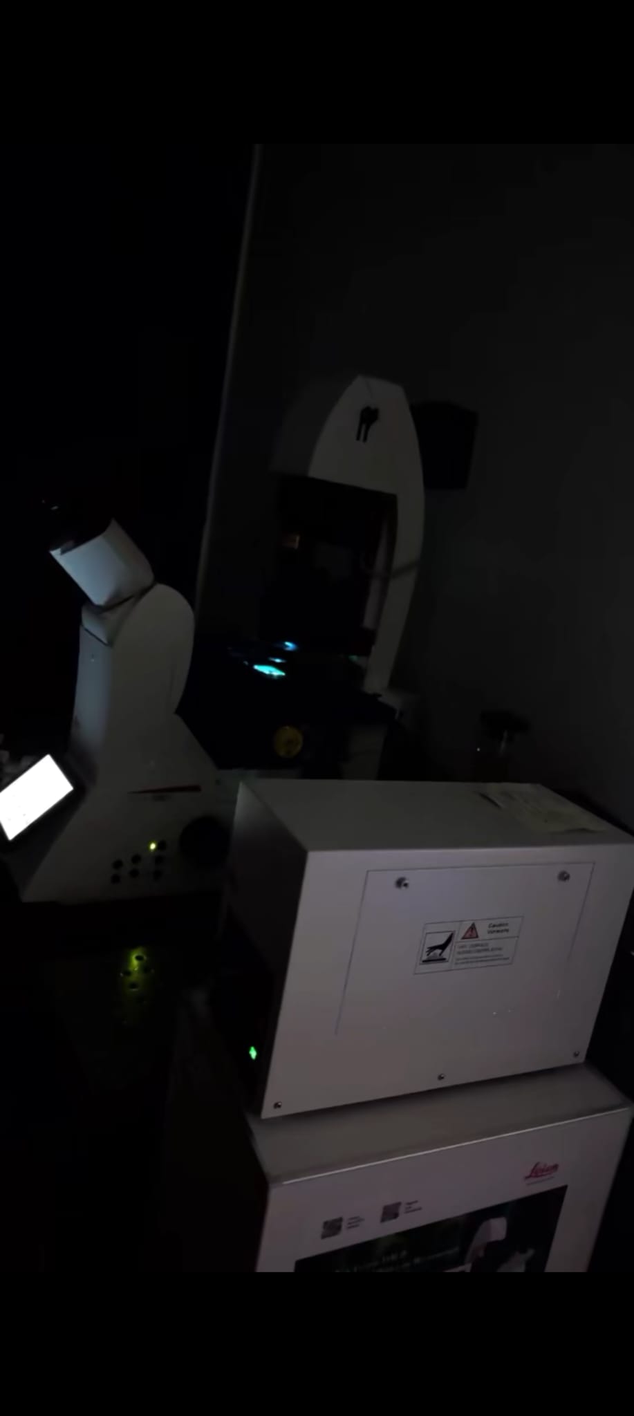 Confocal microscope with running FRAP. Photo: M. Lorke