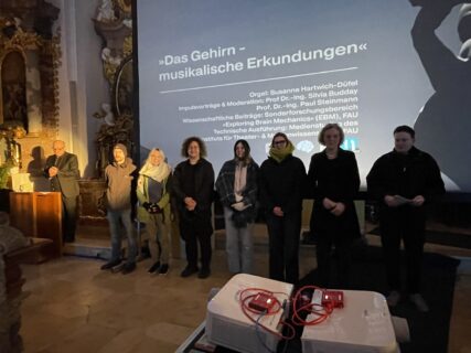 Part of the team on stage during the final applause. Image: Kloster Speinshart